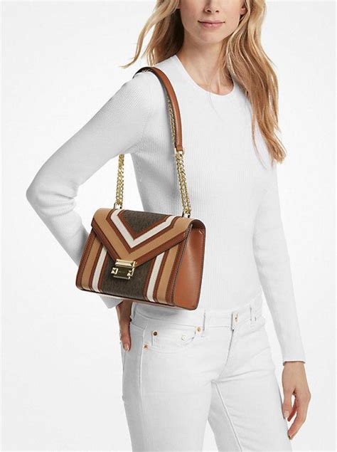 michael michael kors signature whitney large tote|whitney medium quilted tote bag.